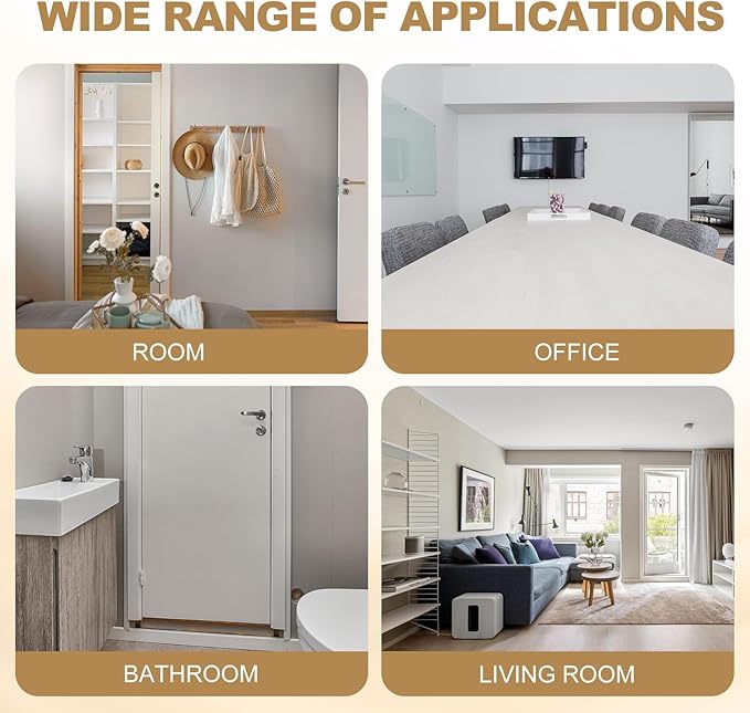 MECCANIXITY Magnetic Door Stoppers Stainless Steel Door Stops, Wall Floor - Image 6