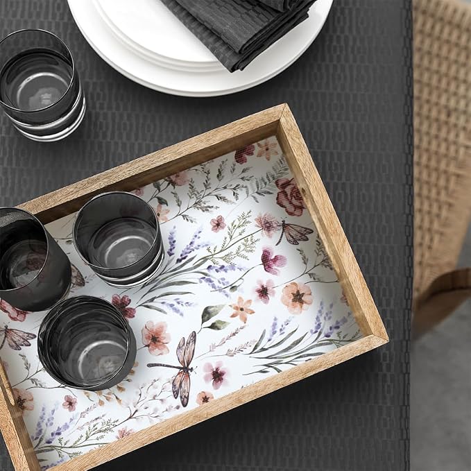 Floral Drawer and Shelf Liner for Kitchen Cabinets, 16IN x 20FT Non-Adhesive - Image 7