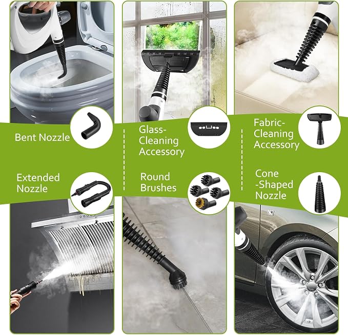 Pressurized Handheld Multi-Surface Natural Steam Cleaner - Image 8