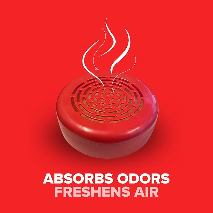Citrus Magic Holiday Odor Absorbing Solid Air Freshener, Holly Jolly Peppermint - Image 7