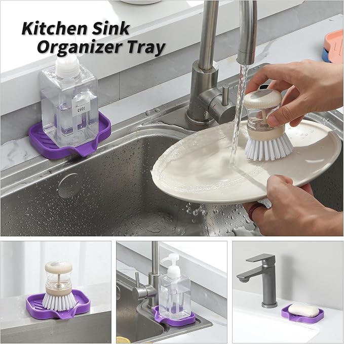 Silicone Bathroom Soap Dishes - Image 4