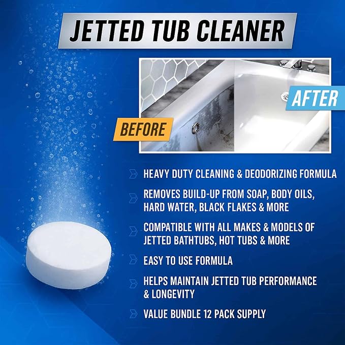 Jetted Tub Cleaner Bathtub Tabs - Image 2