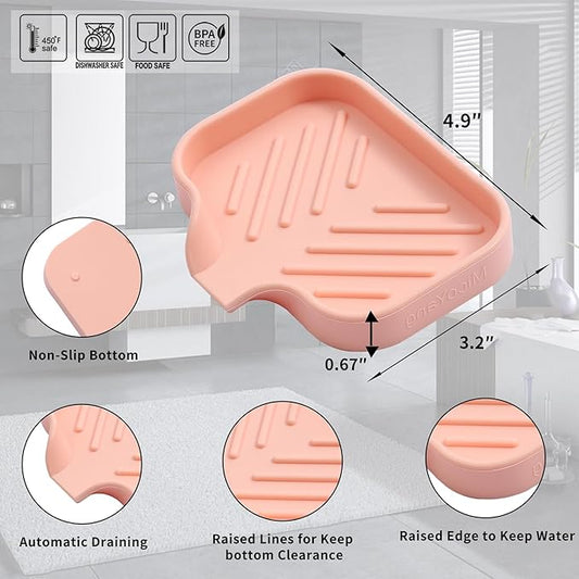 Silicone Bathroom Soap Dishes - Image 2