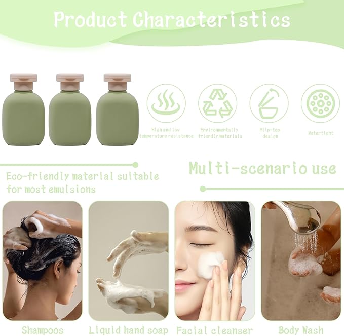 3.4 oz Leak-Proof Travel Bottles - Image 4