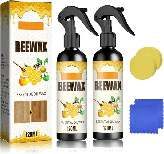 Beeswax Spray Cleaner with Sponge & Towel by UYUAN