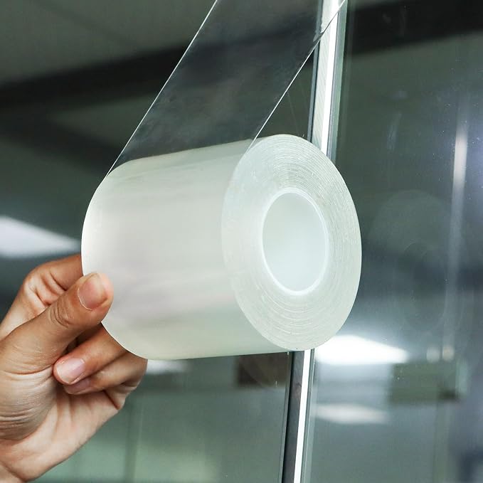 Transparent Window Weather Sealing Tape 3 Inch x 33 FT Weather Stripping by PackYard