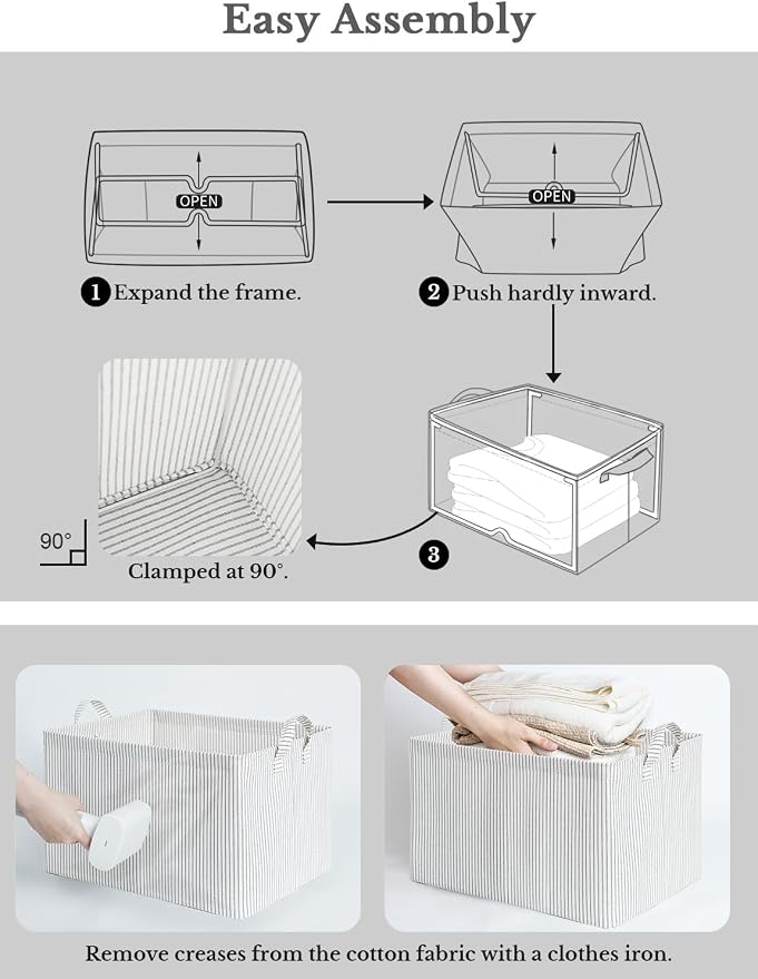 StorageWorks Storage Bins, Fabric Storage Bins - Image 8
