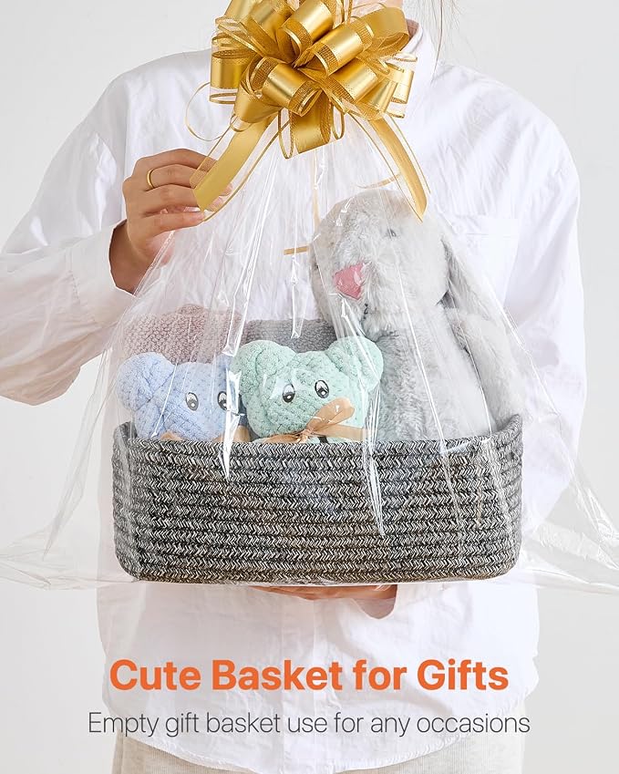 Small Woven Basket, Storage Basket - Image 7