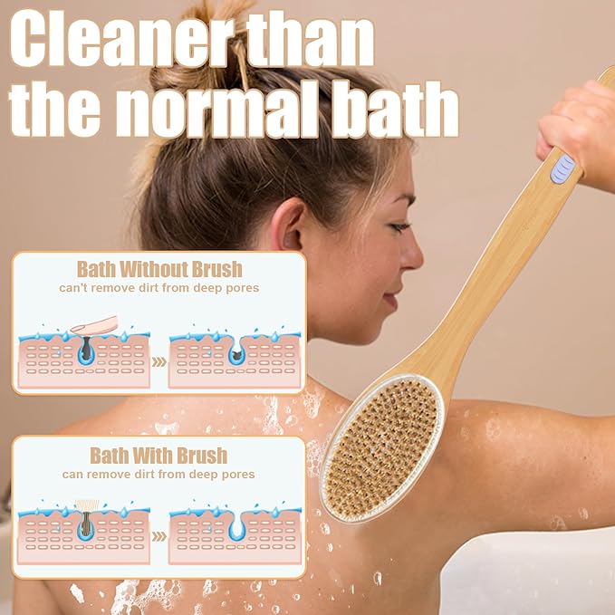 Back Scrubber for Shower, Bath Brush - Image 6
