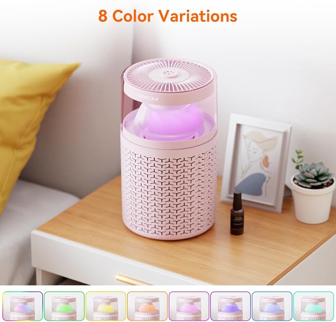 AIRROMI Air Purifiers for Bedroom Home, Activated Carbon Filter Cleaner - Image 2