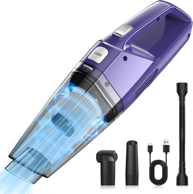Handheld Vacuum Cordless – Car Vac Portable by Bossdan