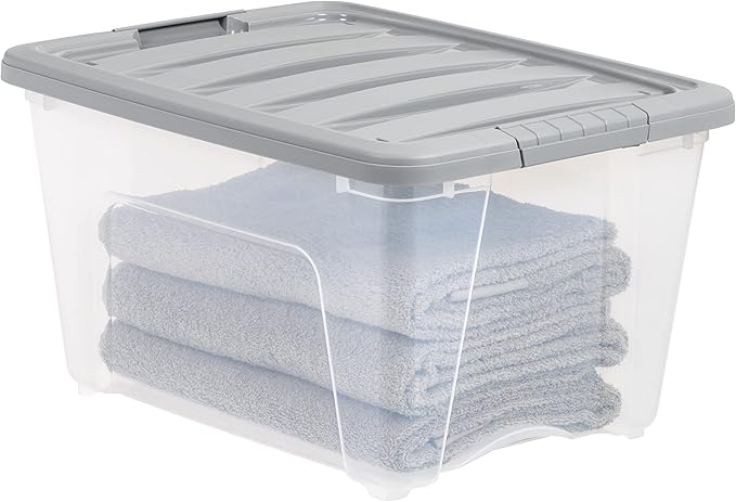 Amazon Basics Plastic Storage Containers - Image 5