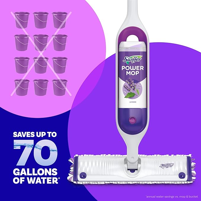 Swiffer Power Mop Refill Pack, Floor Cleaner - Image 7