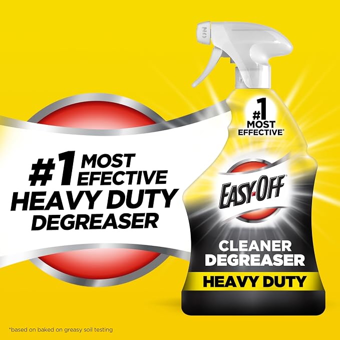 Easy-Off Heavy Duty Degreaser Cleaner Spray, Kitchen Degreaser, 32 Oz - Image 3
