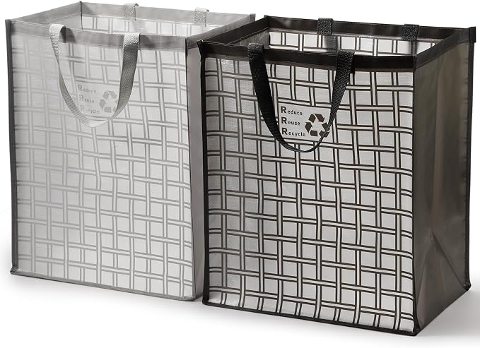 Lily queen Recycle Bin Bags for Kitchen Home Trash Cans Sorting Bins 12 Gallon by LilyQueen