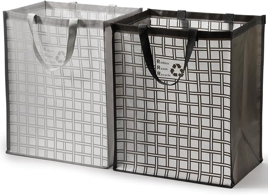 Lily queen Recycle Bin Bags for Kitchen Home Trash Cans Sorting Bins 12 Gallon by LilyQueen
