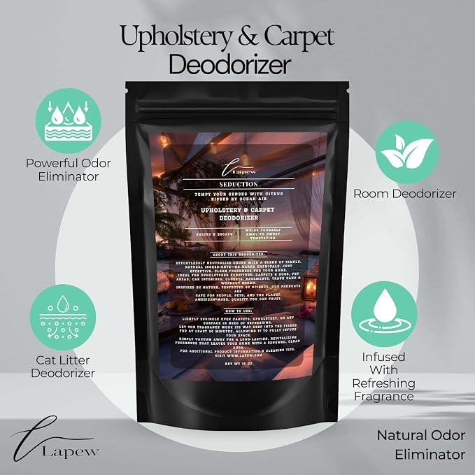 Seduction Carpet Freshener Powder: Powerful Odor Eliminator - Image 4