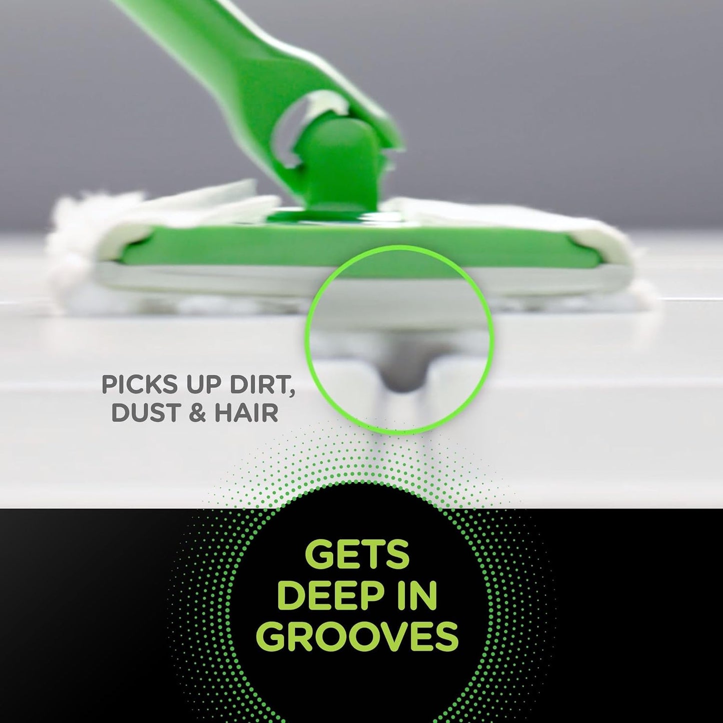 Swiffer Sweeper Heavy Duty Dry Multi-Surface Cloth Refills for Floor Sweeping and Cleaning, 20 count (2 Pack)