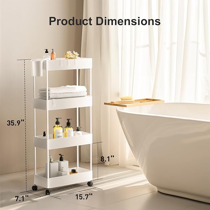 Pipishell Slim Storage Cart - Image 8
