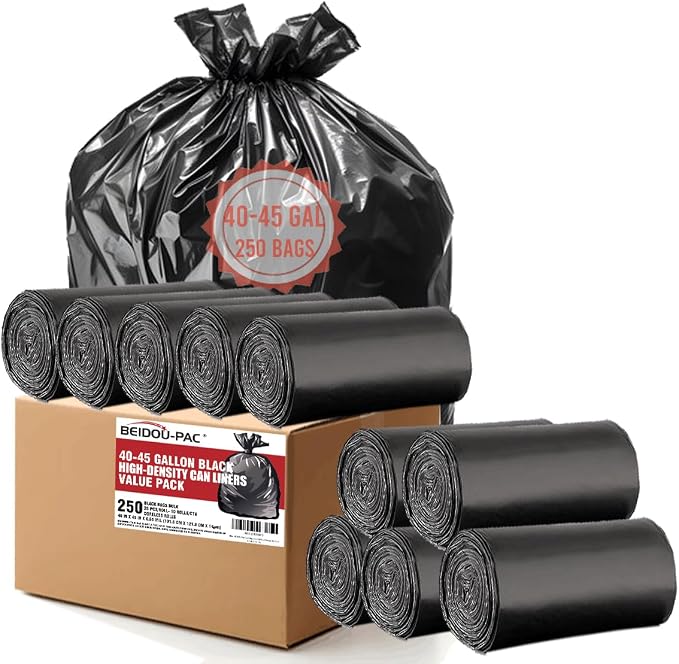 40-45 Gallon Lawn & Leaf Trash Bags, Construction, Industrial by BEIDOU-PAC