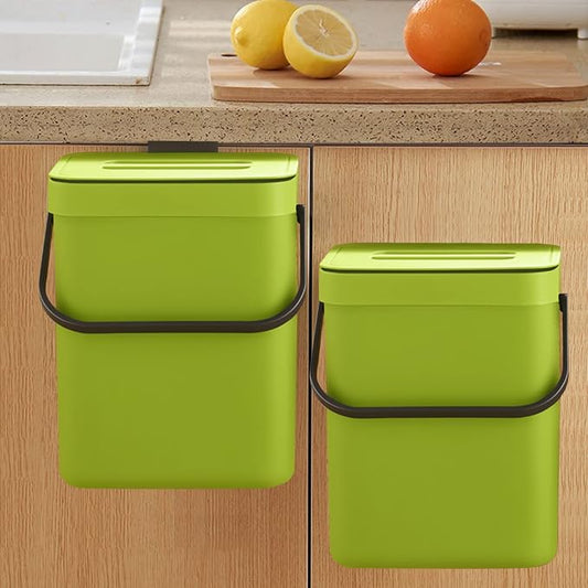 LALASTAR Small Plastic Trash Can, Hanging Small Trash Can by LALASTAR