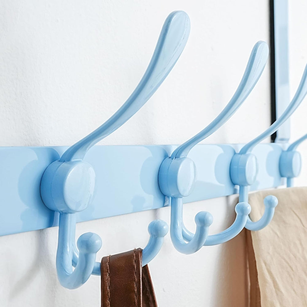 Dseap Over The Door Hook Hanger - Fits 1 3/8" to 1 3/4" Standard Do...