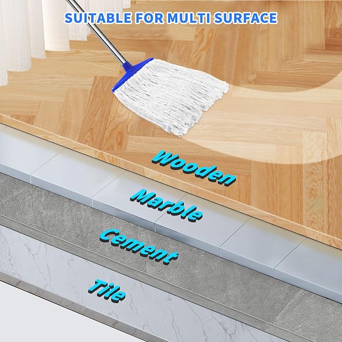 Indoor Cotton Mops for Floor Cleaning - Image 7
