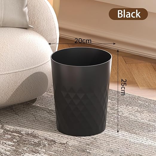 2 Pack Small Trash Can 1.8 Gallon Bathroom Garbage Can Waste Basket Recycling - Image 8