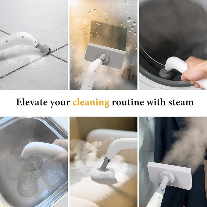 Kuvictewl Steam Cleaner All-in-One Kit, Chemical-Free Steamer - Image 6