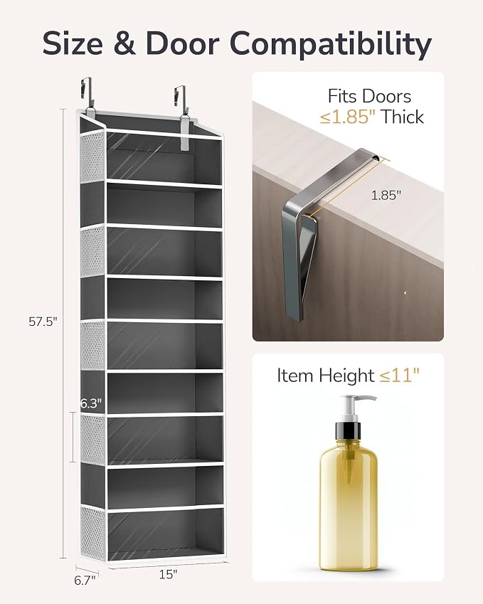 ULG 1-Pack Over Door Organizer - Image 2