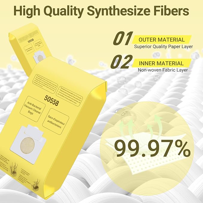 50558 Vacuum Cleaner Bags Replacement - Image 9