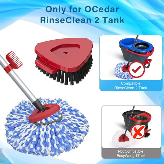 Spin Mop Head and Brush Replacement Compatible - Image 2