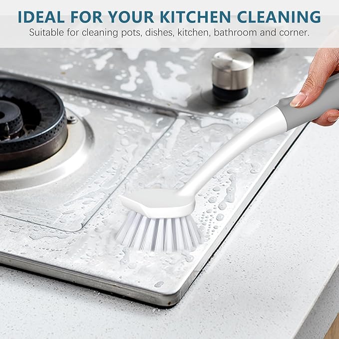 SetSail Dish Brush Set of 3 Piece, Dish Scrub Brush - Image 3