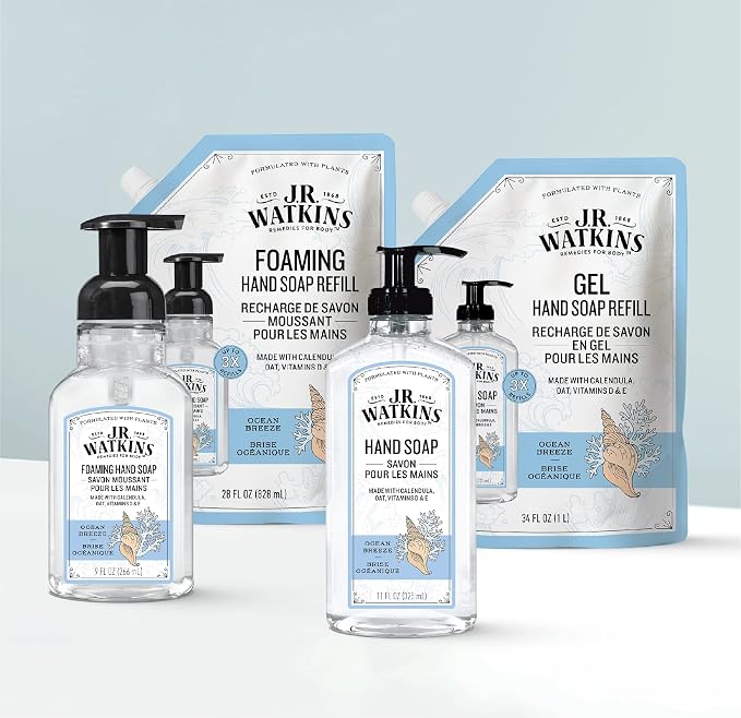 Hand Soap Gel Ocean Breeze 34floz Refill - Image 4