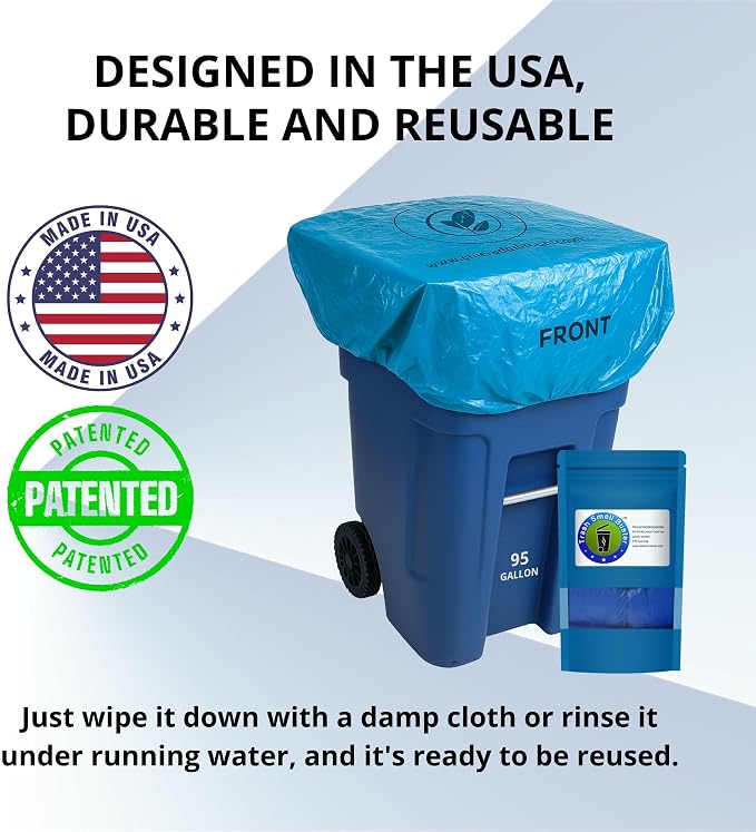 Trash Can Cover Biodegradable Odor Eliminating Bag - Image 4