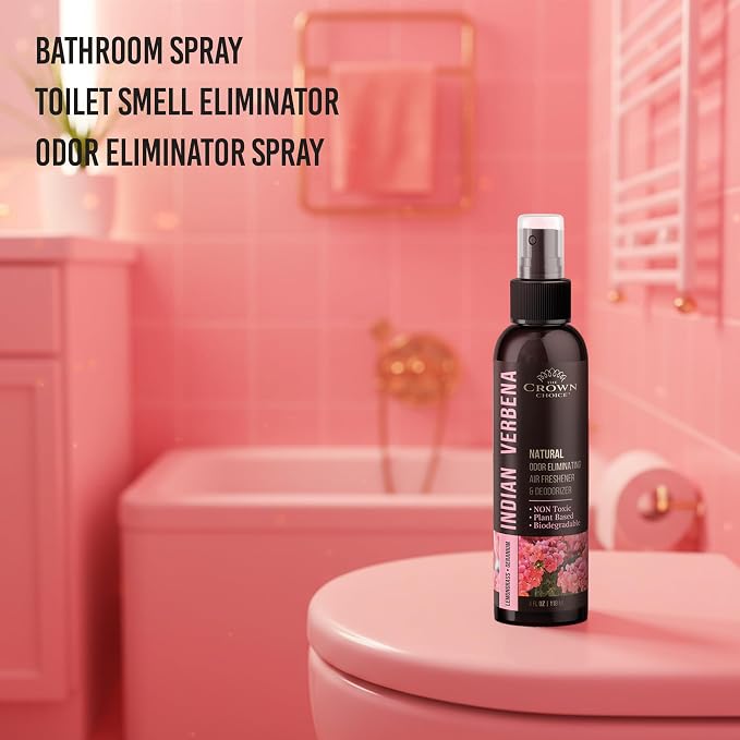 Natural Air Freshener Spray—Geranium & Lemongrass Odor Eliminator—Non-Toxic - Image 9