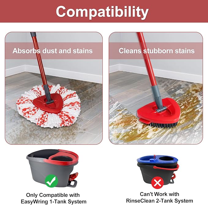 Spin Mop Replace Head, Mop Handle Replacement - Image 7
