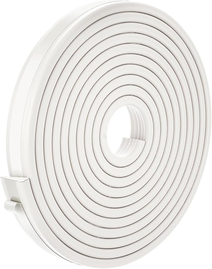 QDiShi 196" Wedge-Shape Weather Stripping Door Seal Weatherproof Foam Seals - Image 2