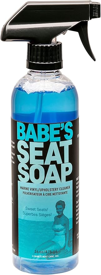 Babe’s Seat Soap – Marine Vinyl, Plastic & Leather Cleaner by BABESBoatCareProducts