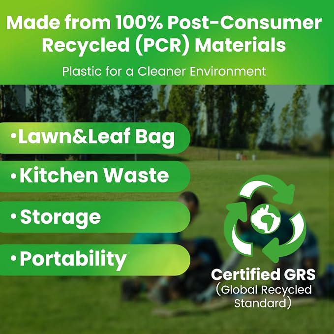150 Count 55-60 Gallon Trash Bags, Large Garbage Bags Sturdy & Tear-Resistant - Image 5