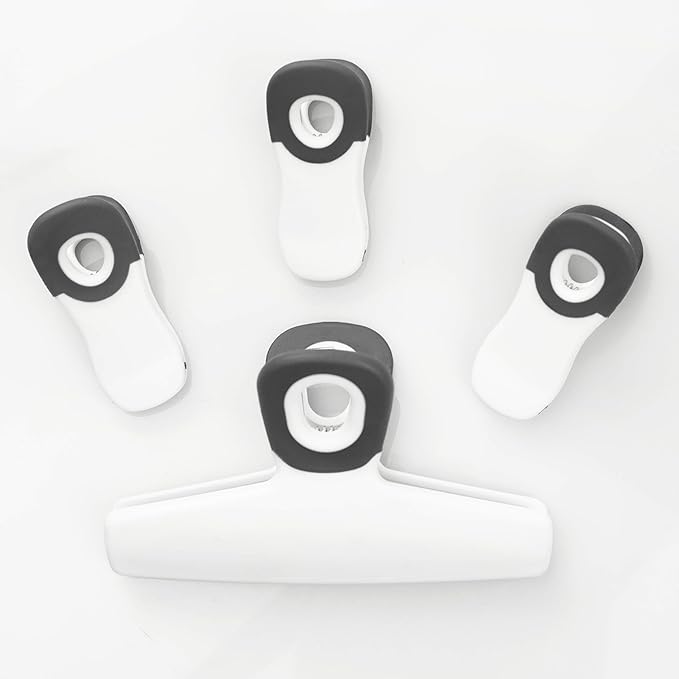 COOK WITH COLOR Bag Clips, Heavy Duty Chip Clip and Refrigerator Magnet Clips - Image 3