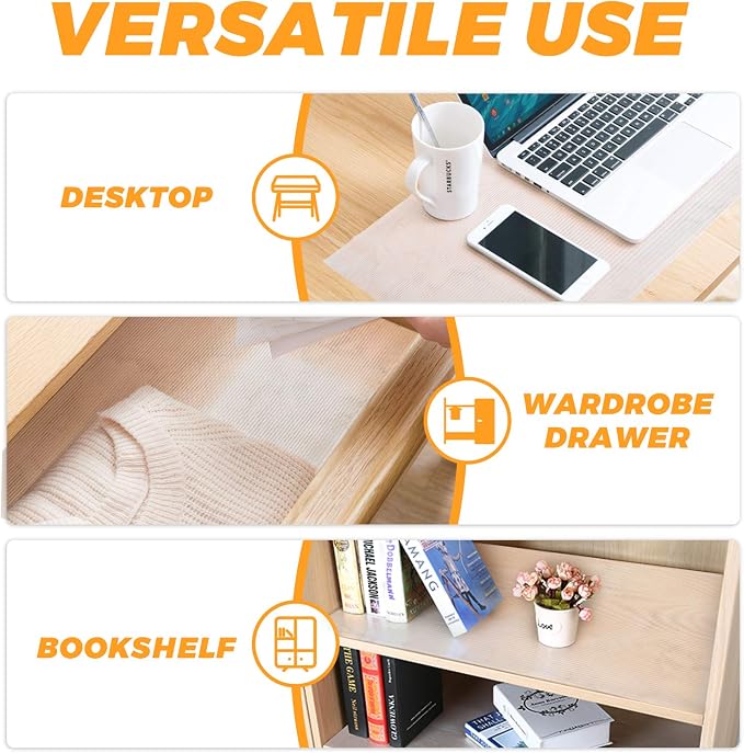 Glotoch Non Adhesive Clear Shelf Liners - Image 2