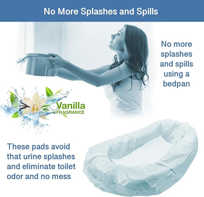 Commode Absorbent Pads for Bedside Commode Liners - Image 5