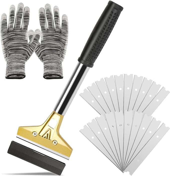 Razor Blade Scraper, Floor Scraper Tool by wanguan