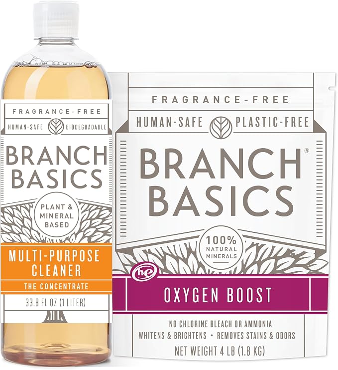 Branch Basics Concentrate + Oxygen Boost REFILL: Stain Remover and All Purpose by BranchBasics
