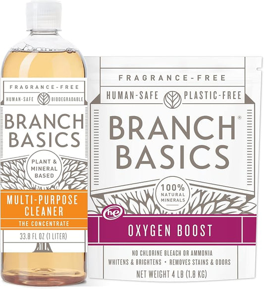Branch Basics Concentrate + Oxygen Boost REFILL: Stain Remover and All Purpose by BranchBasics