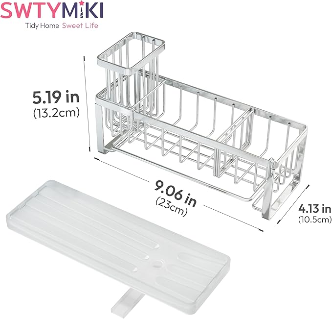 SWTYMIKI Sponge Holder for Kitchen Sink - Image 7