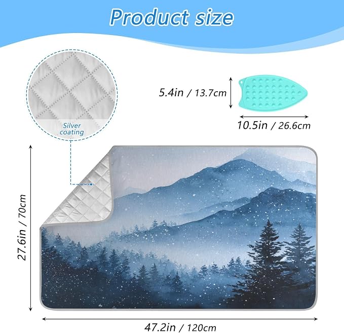 Ironing Mat Portable Ironing Pad Ironing Blanket - Image 2