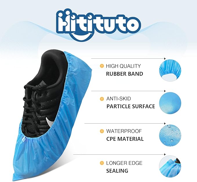 Hitituto Shoe Covers Disposable Non-slip - Image 3