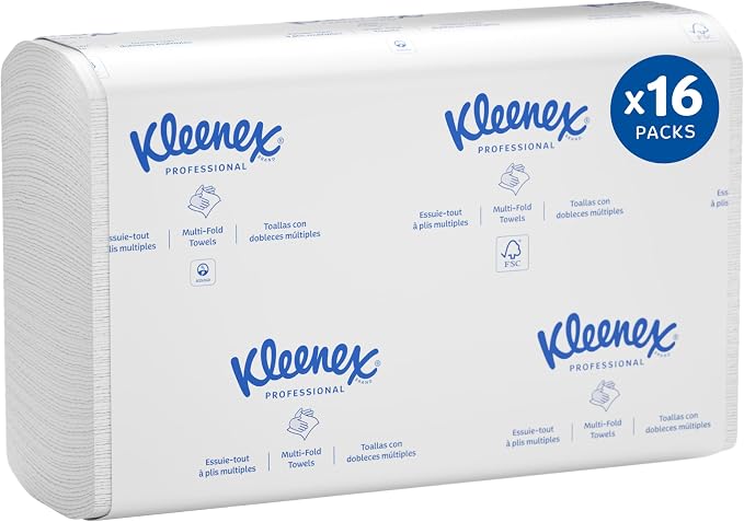 Kleenex Professional Universal Multifold Paper Towels, Absorbency Pockets by Kleenex%C2%AE